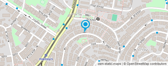 מפת הגעה אל קרוואן לחופש