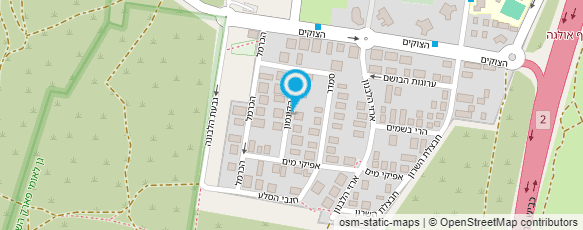 מפת הגעה אל ורד פילאטיס