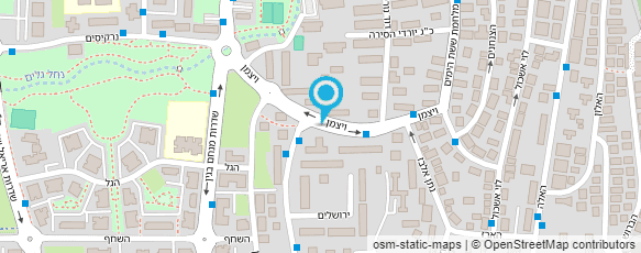 מפת הגעה אל פירות וירקות אלי משה