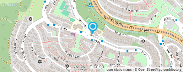 מפת הגעה אל יעל קרן דיאטנית קלינית