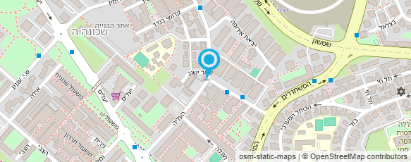 מפת הגעה אל אלי הראל  טיפוח ויופי