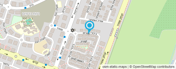 מפת הגעה אל עוגיות מרוקאיות "טעם של עוד"