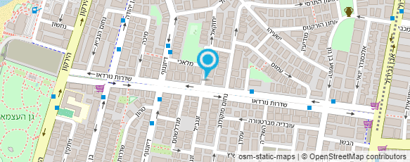 מפת הגעה אל נירית מסיבות