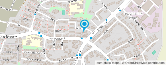 מפת הגעה אל פרח טיפוח ויופי