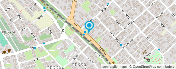 מפת הגעה אל משפחתון גנני