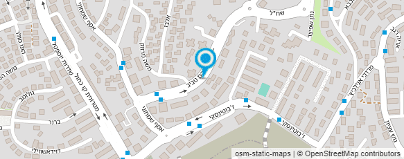 מפת הגעה אל סיון מרזין אשכנזי-עיצוב שיער