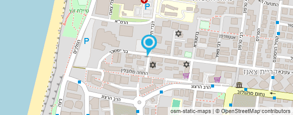 מפת הגעה אל המרכז לכלי כסף