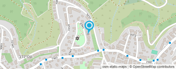 מפת הגעה אל ח. כהן עבודות בנייה