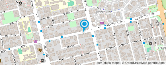 מפת הגעה אל מצבות רחובות