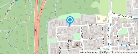 מפת הגעה אל המרכז לבית "רוטשילד"