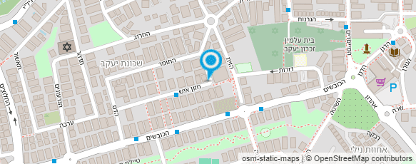 מפת הגעה אל בדק בית