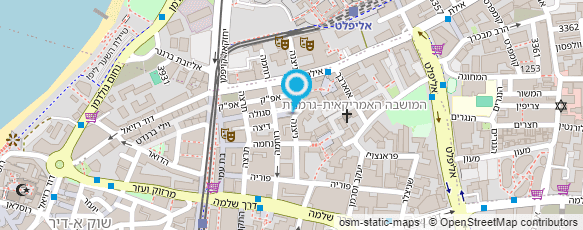 מפת הגעה אל אורלי רוזן SOFIA JON