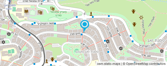 מפת הגעה אל שמעוני יצחק