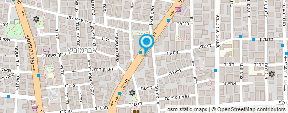 מפת הגעה אל אטליז אחלה בשר אדום אדום