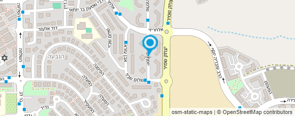 מפת הגעה אל מוניות אלברט