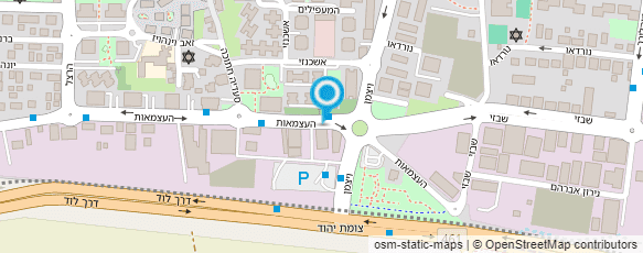 מפת הגעה אל אורון דהן- בית ספר לריקוד