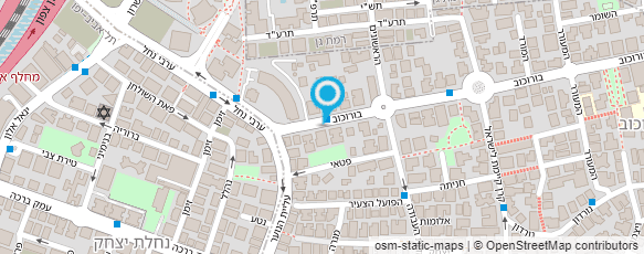 מפת הגעה אל נירית רוזנפרב עוגות מעוצבות