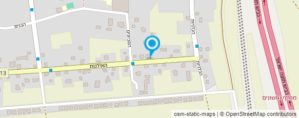 מפת הגעה אל לומדים לשחות עם לינוי