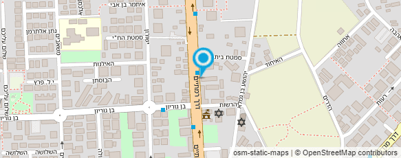 מפת הגעה אל הסטודיו של יעל מפת הגעה אל הסטודיו של יעל