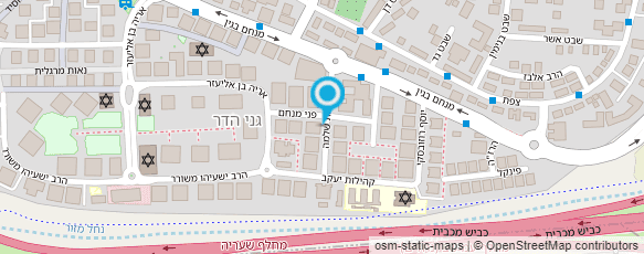 מפת הגעה אל הפעלות לילדים