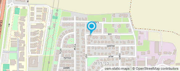 מפת הגעה אל אסף אילוף כלבים