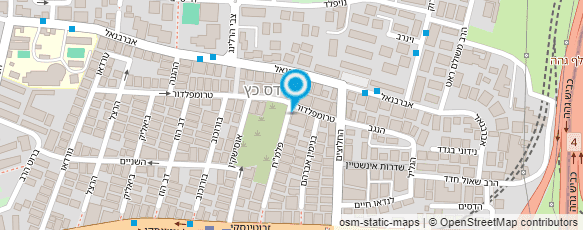 מפת הגעה אל אסף חסון שרותי חשמל