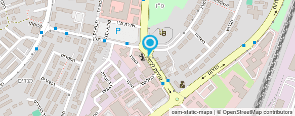 מפת הגעה אל לאורה מאפרת מקצועית