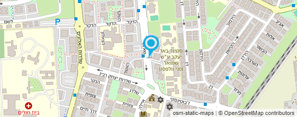 מפת הגעה אל רותי עיצוב שיער