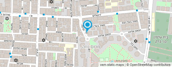 מפת הגעה אל יוסי חן סטייל עיצוב שיער