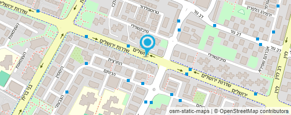 מפת הגעה אל עו"ד הרוש מירי