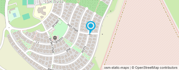 מפת הגעה אל גבעת עדן