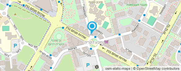 מפת הגעה אל עו"ד יצחק גבאי