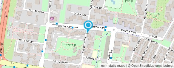 מפת הגעה אל ספונג'ה שירותי ניקיון