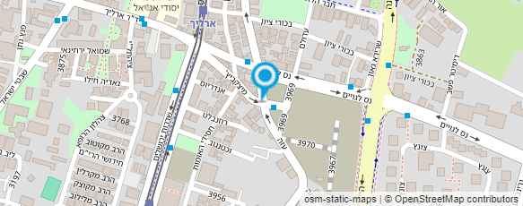 מפת הגעה אל פנסיון כלבים פינוקי