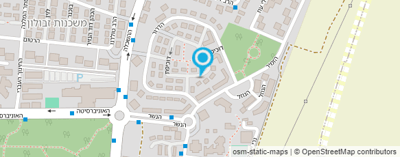 מפת הגעה אל אשל אברהם קייטרינג