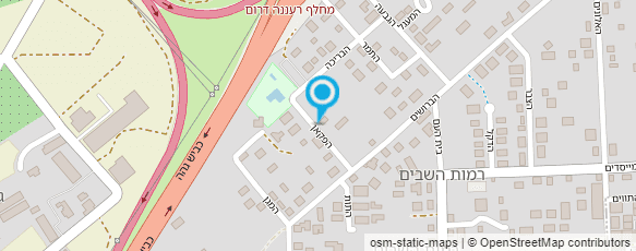 מפת הגעה אל עדי דפז ירקוני - פסיכותרפיה גופנית