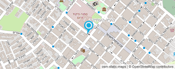 מפת הגעה אל משרד עו''ד אמויאל ניר