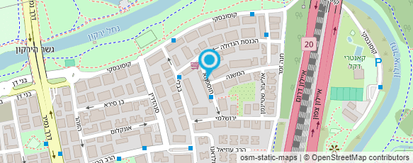 מפת הגעה אל קרן בן ארי מפת הגעה אל קרן בן ארי