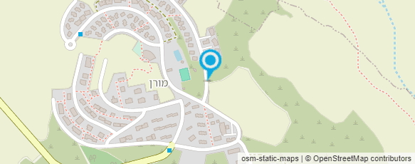 מפת הגעה אל אירוח ארז