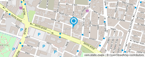 מפת הגעה אל רני ושמחי-בית מדרש חברתי לנשים