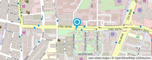 מפת הגעה אל או.פי.אי. נייל בוטיק OPI Nail Boutique