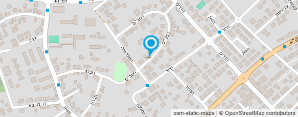 מפת הגעה אל הסעות ריח - גמדני דניאל