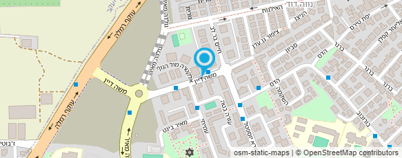 מפת הגעה אל מוסך אבישי