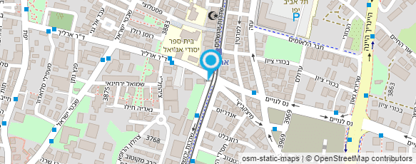 מפת הגעה אל מרפאת שיניים-קשת צהלון