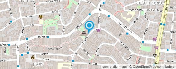 מפת הגעה אל ענבר לוסיה טרינצ'ר-ריפוי בעיסוק התפתחותי