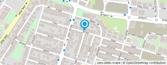 מפת הגעה אל מרכז השייט