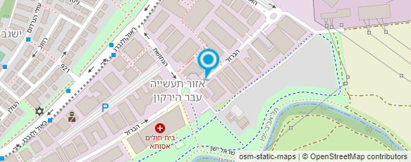 מפת הגעה אל פרופ' פרחי יעקב