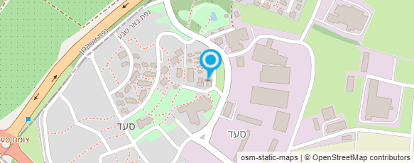 מפת הגעה אל טיפת חלב סעד - מכבי