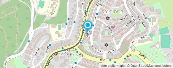 מפת הגעה אל וינברג יואל - מדריך תיירים