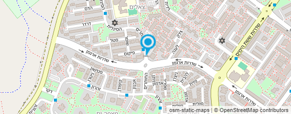 מפת הגעה אל שאנטי טיולים ונופש